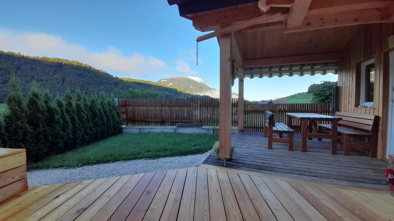 Ferienwohnung Auszeit am Weinbühel Bad Ischl Exterior foto