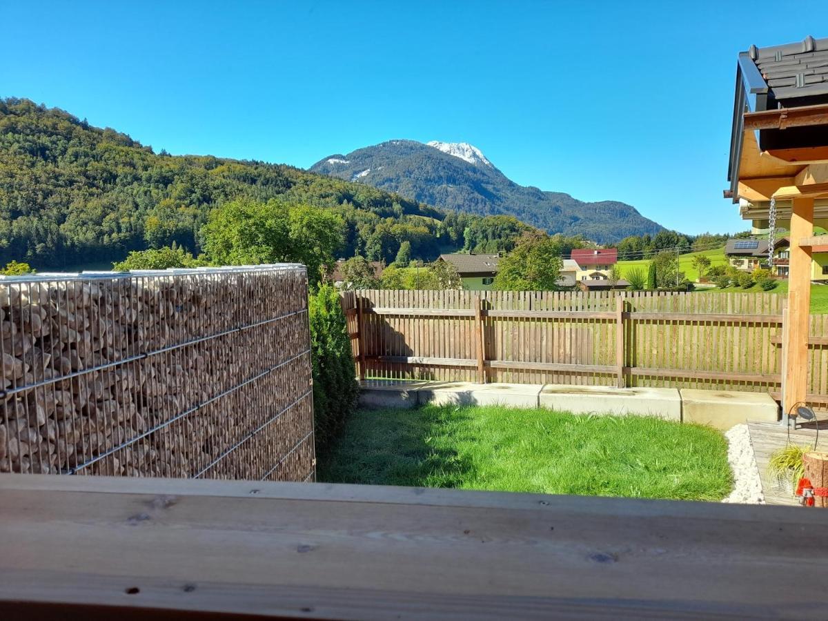 Ferienwohnung Auszeit am Weinbühel Bad Ischl Exterior foto